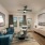private patio or balcony access in spacious living room