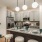 kitchen island with pendant lighting